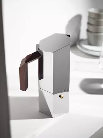 ALESSI | Espressokocher MENHIR 6 Tassen Edelstahl | 